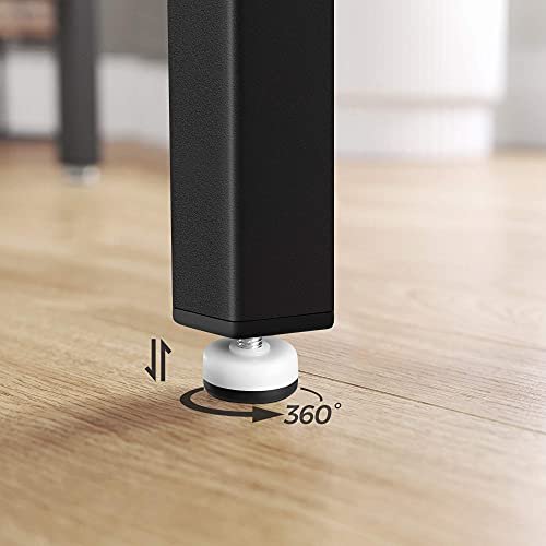 VASAGLE barbord med 2 barstole - rustik brun spnplade og sort stl