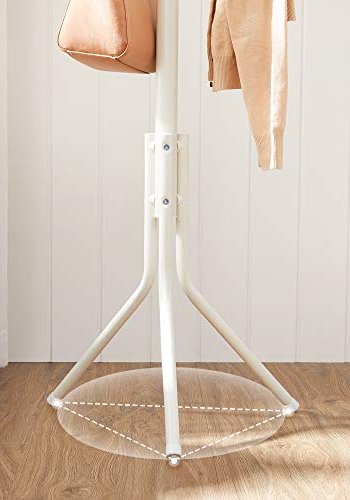 SONGMICS stumtjener, m. 12 knager - cremehvid og elfenben stl