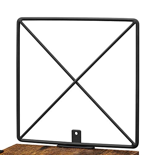 VASAGLE hjrnevghylde, m. 5 hylder - rustik brun spnplade og sort stl