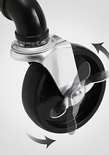 SONGMICS Heavy Duty tjstativ, m. 1 hylde og hjul - sort stl