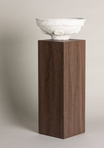 VIND COLLECTION Ramsvik piedestal, kvadratisk - brun MDF (H:65)