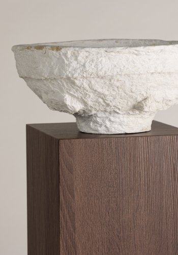 VIND COLLECTION Ramsvik piedestal, kvadratisk - brun MDF (H:65)