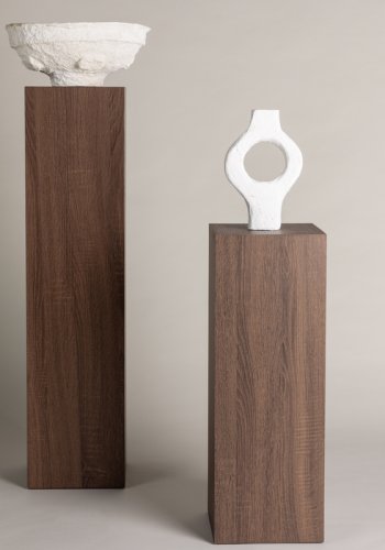 VIND COLLECTION Ramsvik piedestal, kvadratisk - brun MDF (H:95)