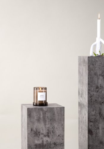 VIND COLLECTION Ramsvik piedestal, kvadratisk - gr MDF (H:65)