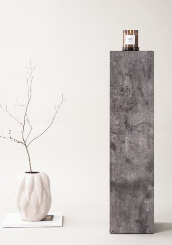 VIND COLLECTION Ramsvik piedestal, kvadratisk - gr MDF (H:95)