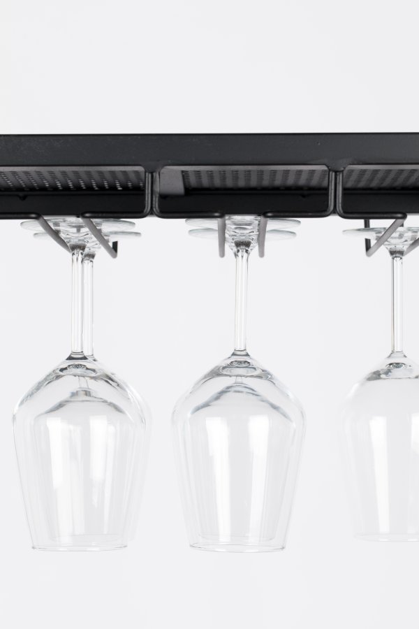 ZUIVER Cantor vinreol S - sort jern