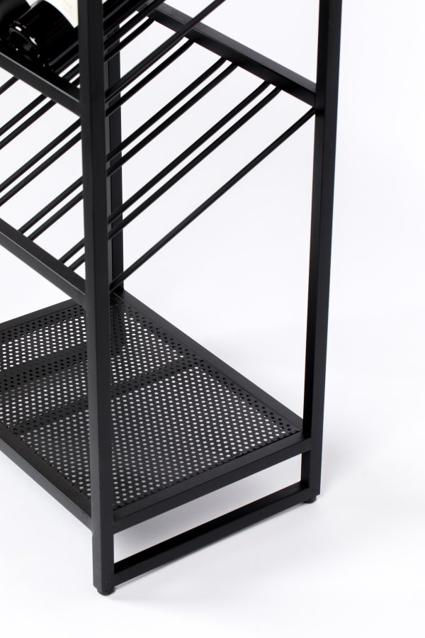 ZUIVER Cantor vinreol S - sort jern