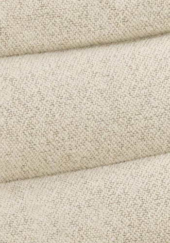 ACT NORDIC Grafton lnestol - creme stof og sort gummitr