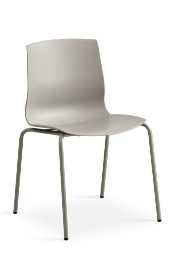 Liv spisebordsstol - stone PVC og stone metal