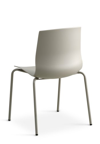 Liv spisebordsstol - stone PVC og stone metal