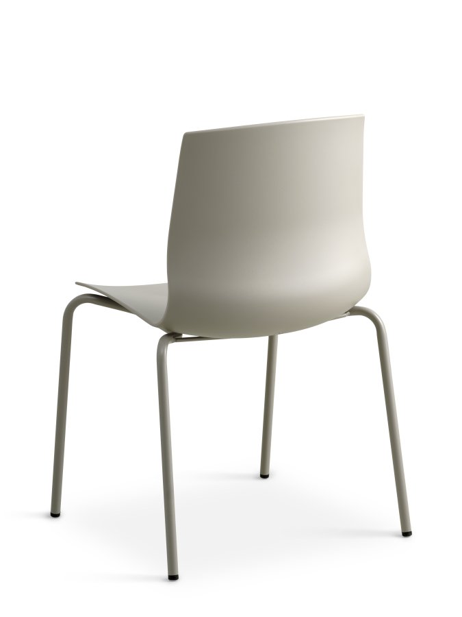 Liv spisebordsstol - stone PVC og stone metal