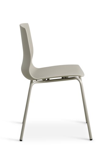 Liv spisebordsstol - stone PVC og stone metal