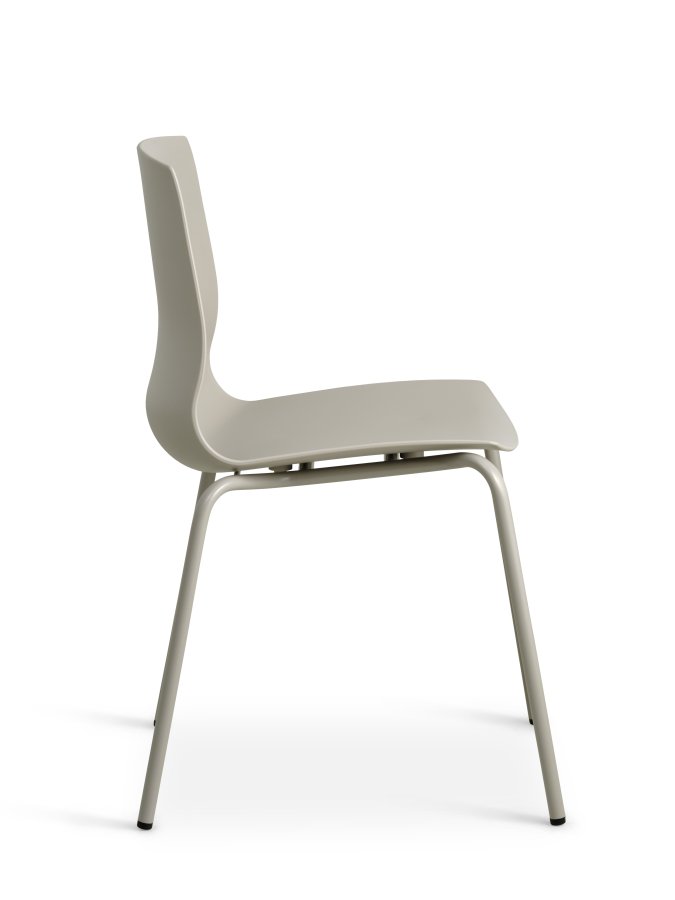 Liv spisebordsstol - stone PVC og stone metal