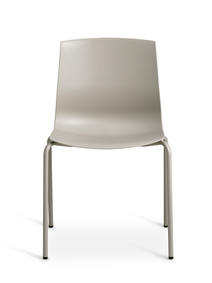 Liv spisebordsstol - stone PVC og stone metal