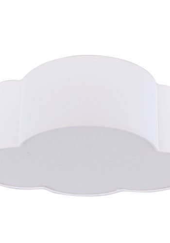 TK Sky brnelampe, Mini - hvid stof og hvid plastik