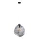 TK Sol loftlampe - grafit glas og sort metal