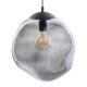 TK Sol loftlampe - grafit glas og sort metal
