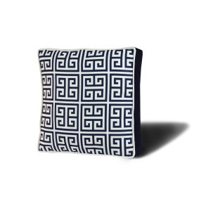 NORDVÄRK YM1213 hynde til havestol, kvadratisk - multifarvet bomuld/polyester (42x42)