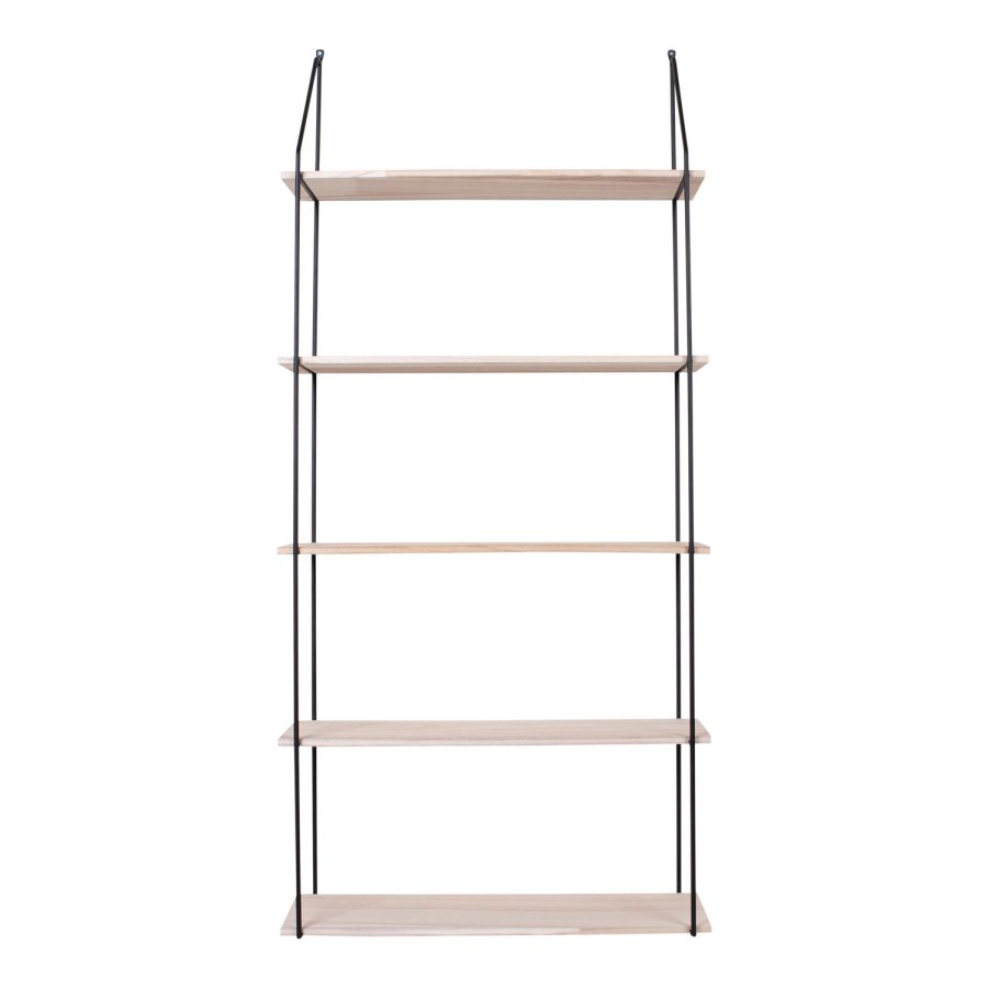 HOUSE NORDIC rektangulr Eindhoven vghylde - tr og sort stl