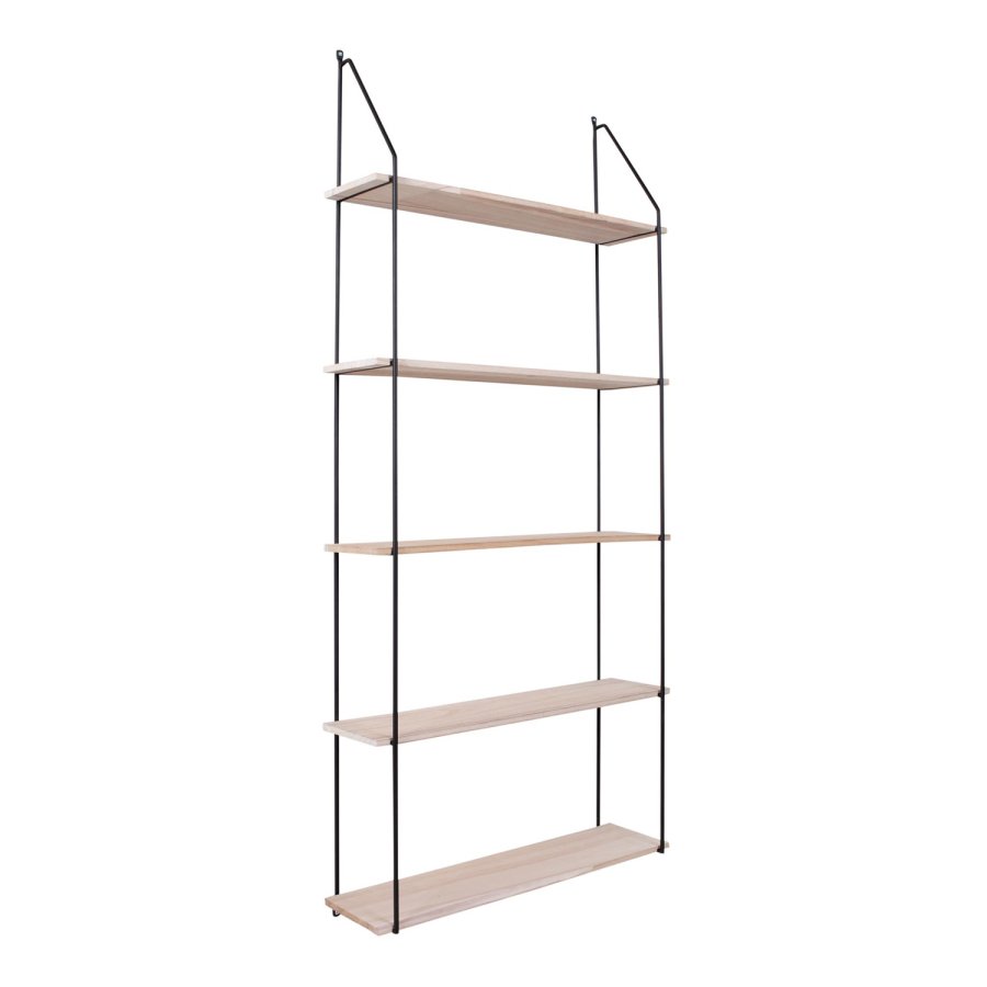 HOUSE NORDIC rektangulr Eindhoven vghylde - tr og sort stl