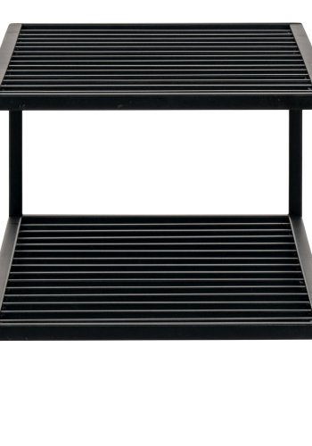 HOUSE NORDIC  Vita Skohylde - Skohylde, 2 hylder, sort stl stel 79x34 cm