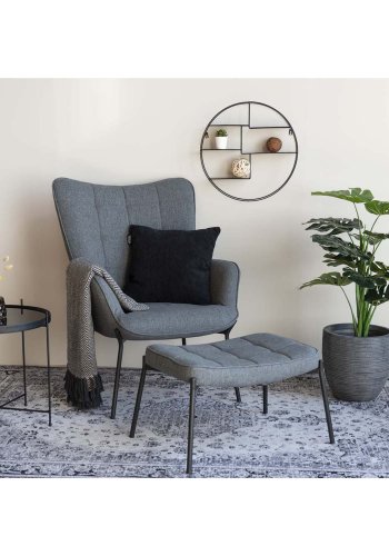 HOUSE NORDIC Genk vghylde - sort stl