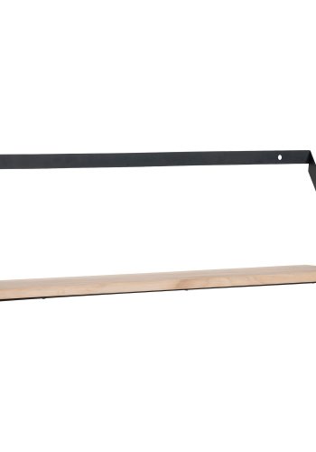 HOUSE NORDIC  Basel Hylde - Vghylde, stl, fyrtr 55x14x18 cm