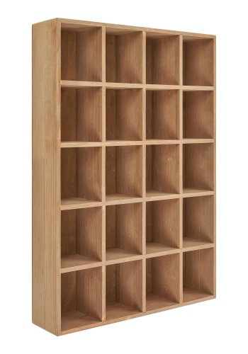 HOUSE NORDIC Moss vghylde/kopreol, rektangulr - natur fyrretr (44x10x63)