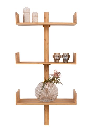 HOUSE NORDIC Villa vghylde, m. 3 hylder - natur bambus (50x102)