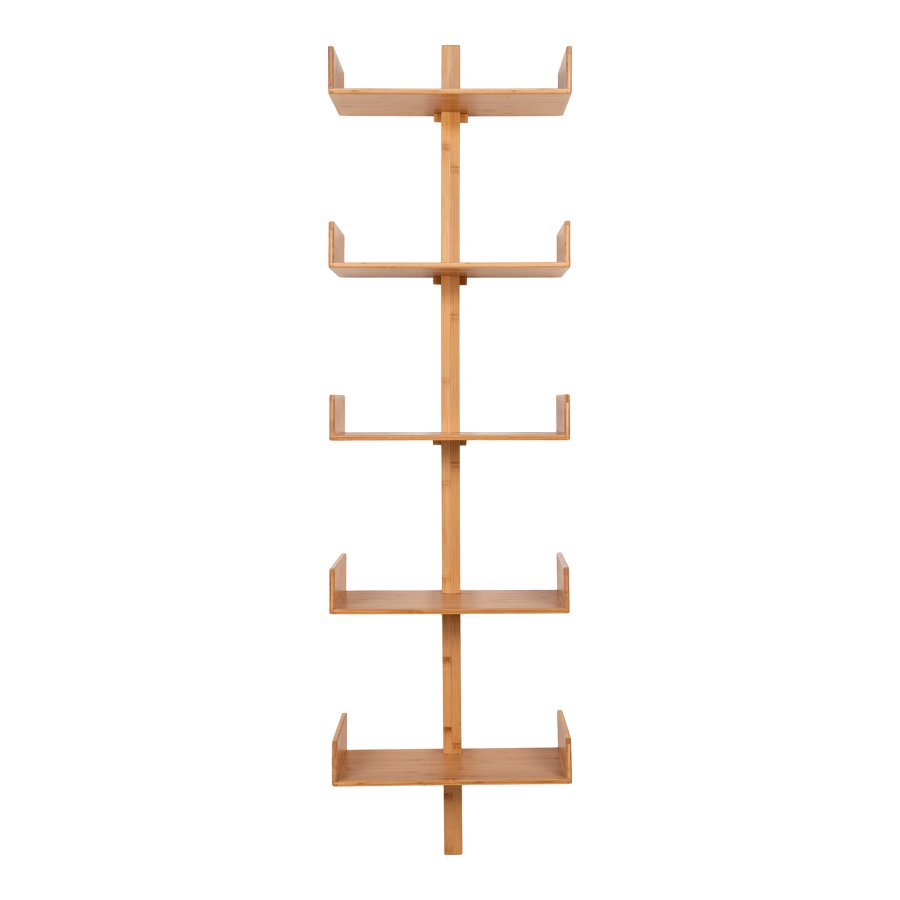 HOUSE NORDIC Villa vghylde, m. 5 hylder - natur bambus (50x180)