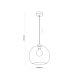 TK Cubus loftlampe - grafit glas og sort metal
