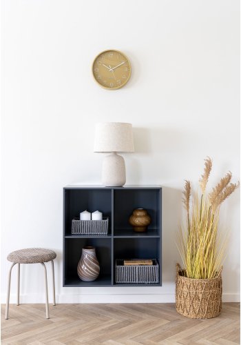 HOUSE NORDIC Horne vghylde, m. 4 rum, kvadratisk - mrkegr MDF (69x30x69)