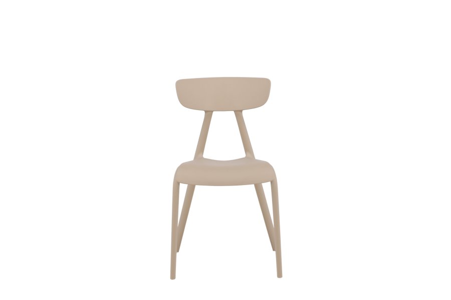 VENTURE DESIGN Ursholmen spisebordsstol - beige polypropylen