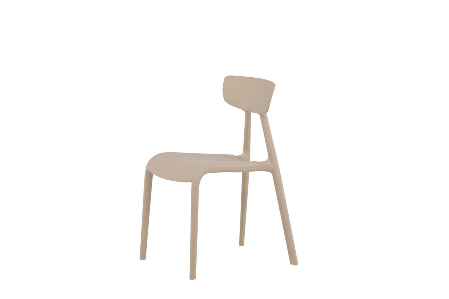 VENTURE DESIGN Ursholmen spisebordsstol - beige polypropylen