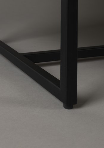 DUTCHBONE Klasse sknk, Hj, m. 2 lger og 3 skuffer - natur sildeben egetr og sort stl