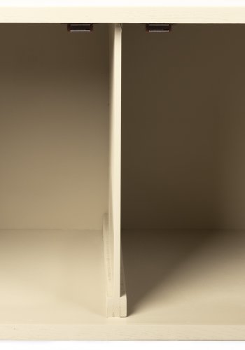  White Label Living  WHITE LABEL LIVING Amaya sknk, m. 2 lger og 2 skuffer - rattan og beige MDst