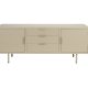 WHITE LABEL LIVING Kos sknk, m. 2 lger og 3 skuffer - beige MDF og metal