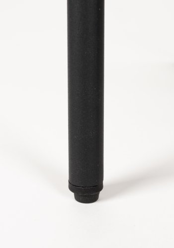 WHITE LABEL LIVING Stripes Lav TV-bord, m. 1 lge og 2 hylder - brun MDF og jern (120x40)