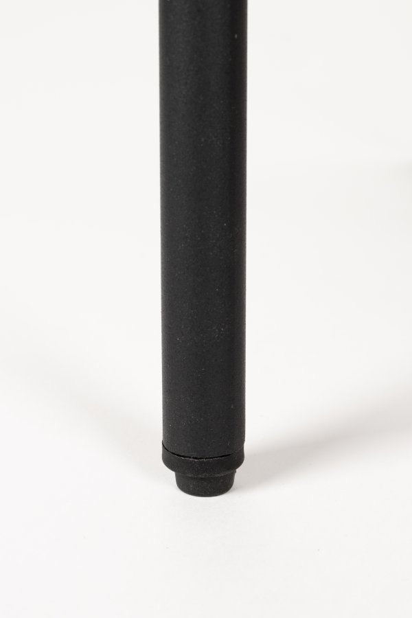 WHITE LABEL LIVING Stripes Lav TV-bord, m. 1 lge og 2 hylder - brun MDF og jern (120x40)