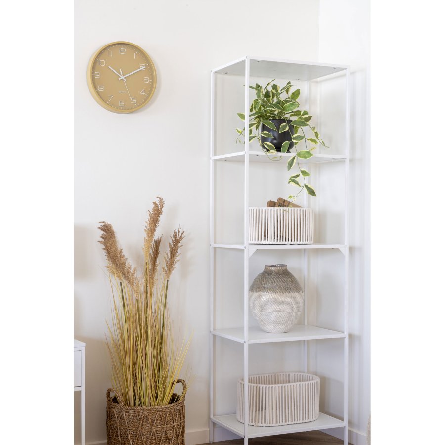 HOUSE NORDIC Rosolini vgur, lydls, rund - glas og okker plastik (30)