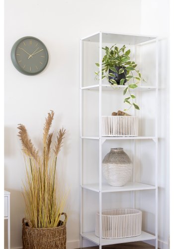 HOUSE NORDIC Rossano vgur, lydls, rund - glas og grn plastik (30)