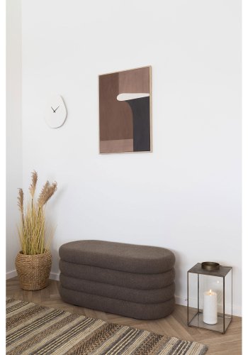 HOUSE NORDIC Vienna vgur, lydls, organisk - offwhite cement (28x33)