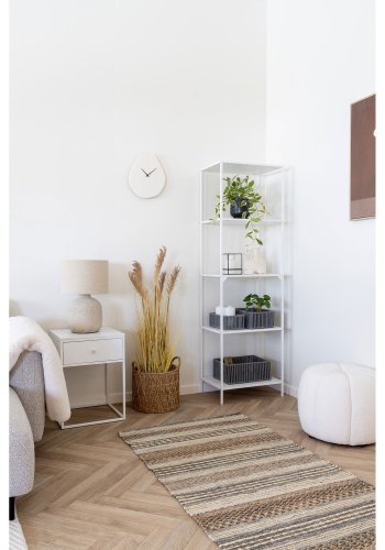 HOUSE NORDIC Vienna vgur, lydls, organisk - offwhite cement (28x33)