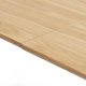 Gallina spisebord, m. 2 tillgsplader - natur egefinér og lamel egetr (100x190-280)