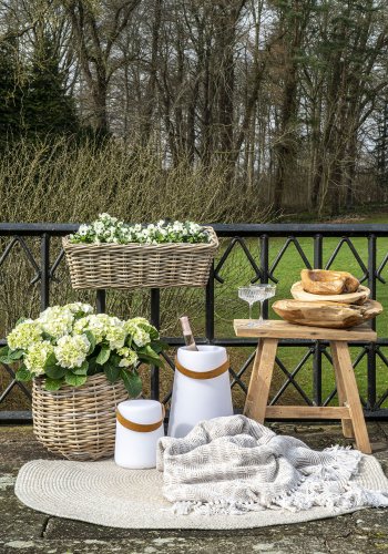 HOUSE NORDIC  Pulo Kurve - Kurve, kubu rattan, natur st af 2