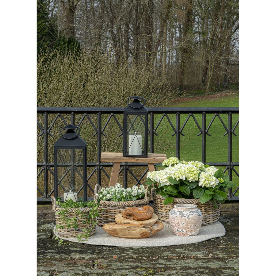 HOUSE NORDIC  Kuta Kurve - Kurve, kubu rattan, natur<br>st af 3