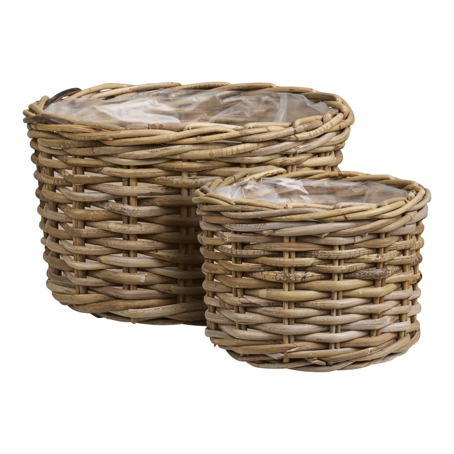 HOUSE NORDIC  Kalak Kurve - Kurve, kubu rattan, natur<br>st af 2