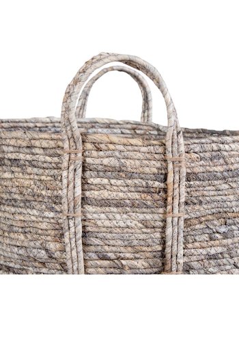 HOUSE NORDIC rund Udine kurv - gr stof (41)