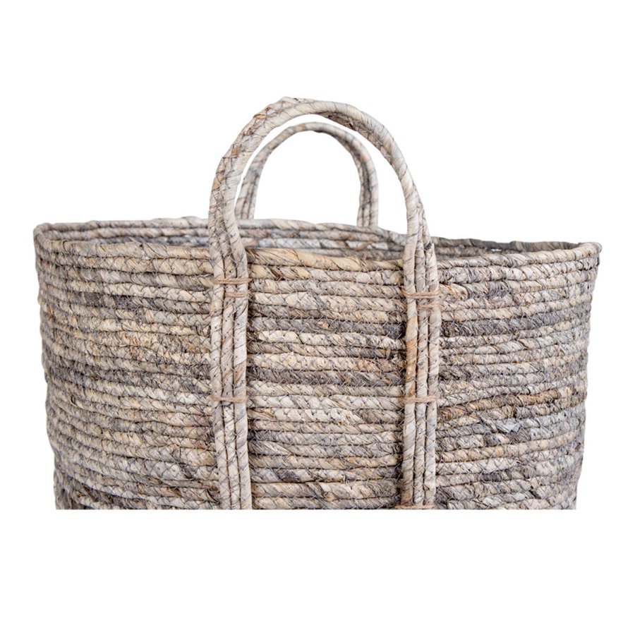 HOUSE NORDIC rund Udine kurv - gr stof (41)