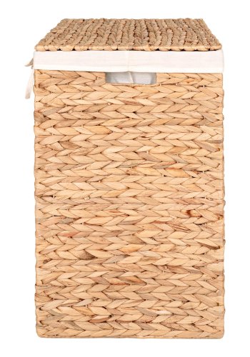 HOUSE NORDIC  Passo Vasketjskurv - Vasketjskurv, vandhyacint, natur, 43x32x55 cm